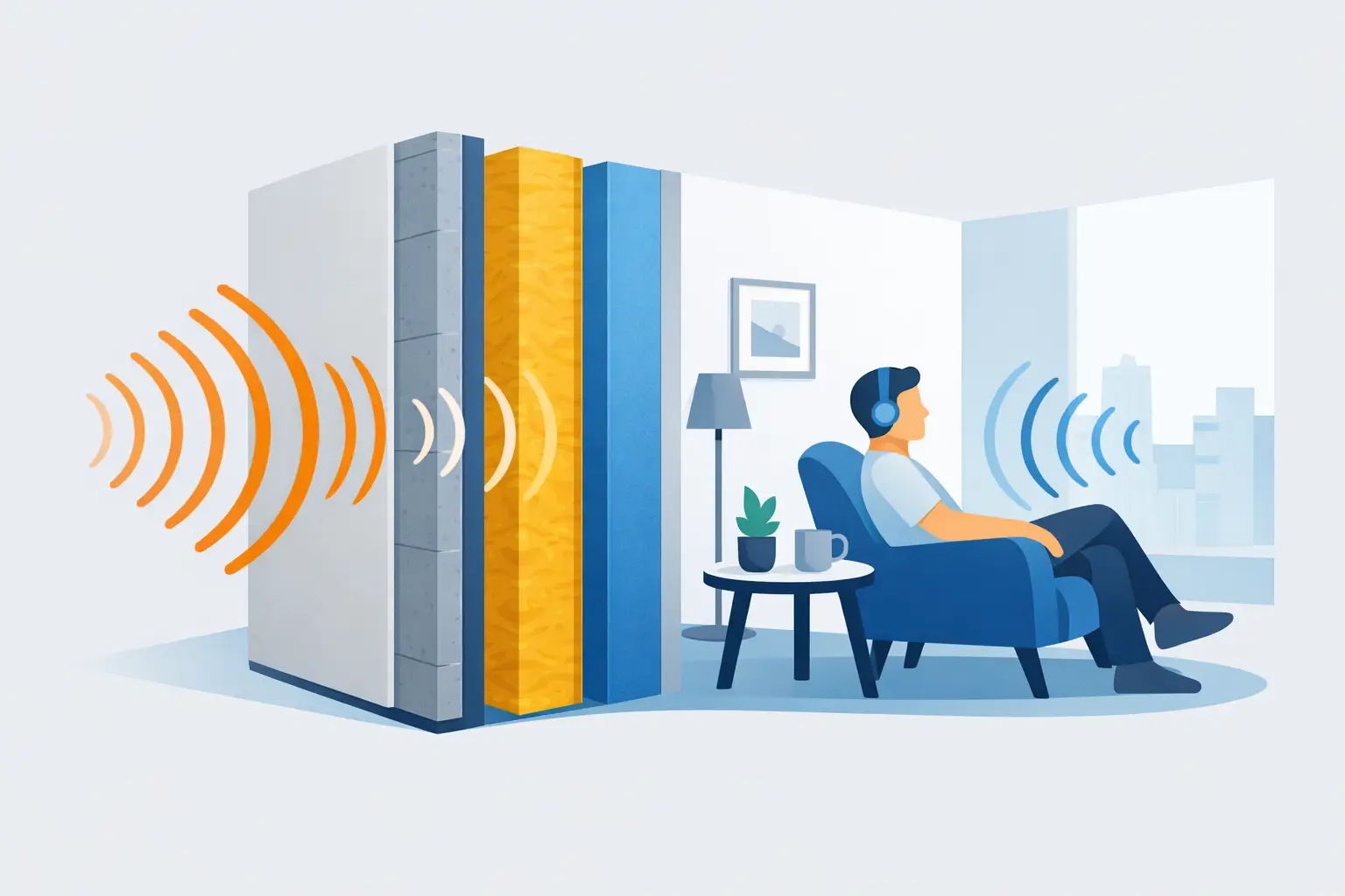 Acoustic Sound Insulation for Walls