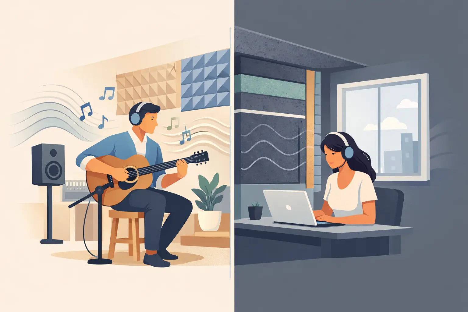 Difference Between Acoustic and Soundproofing