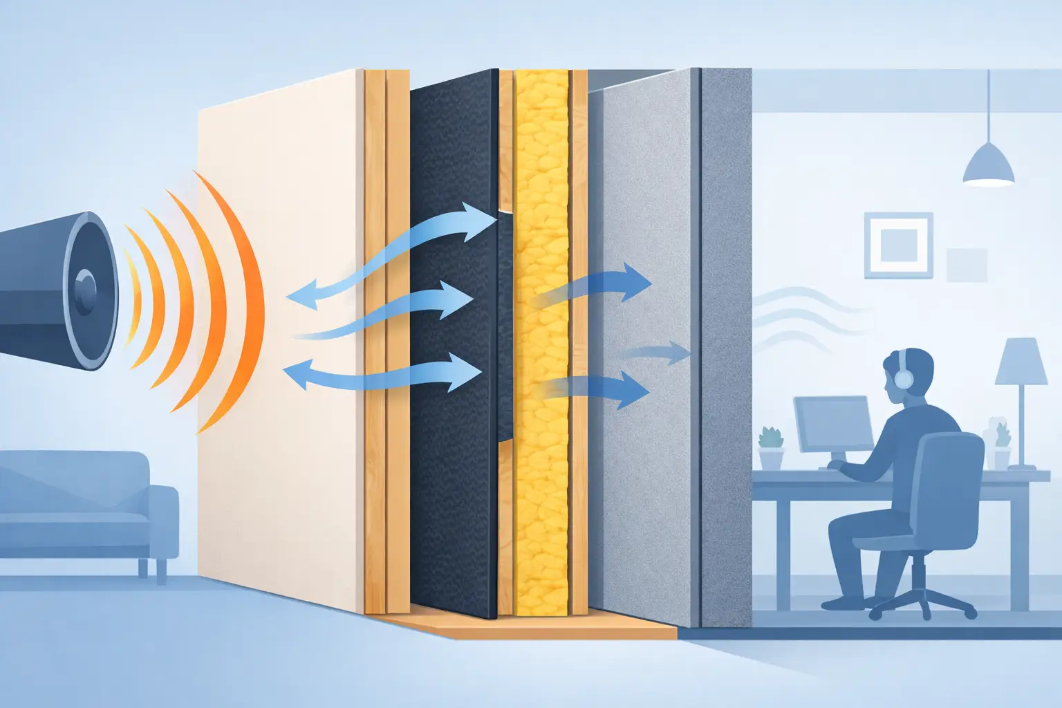 How Acoustic Sound Insulation Membrane Works