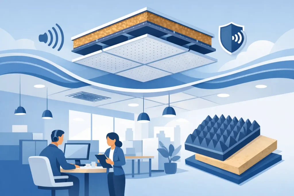 Best Soundproofing for Commercial Ceilings
