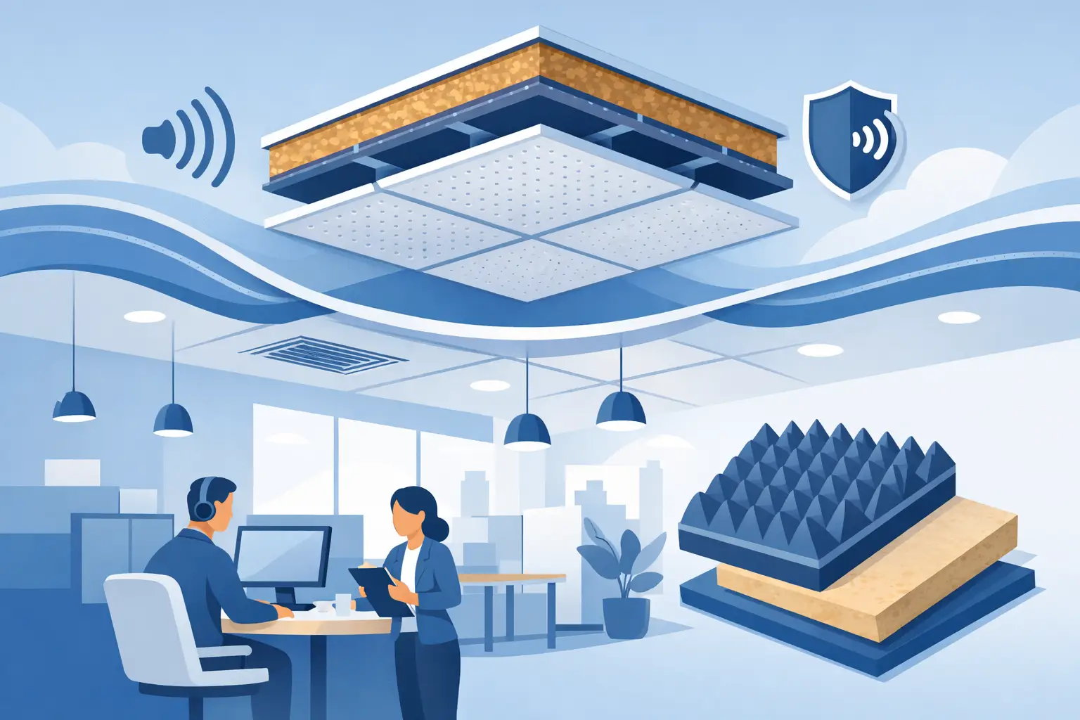 Best Soundproofing for Commercial Ceilings
