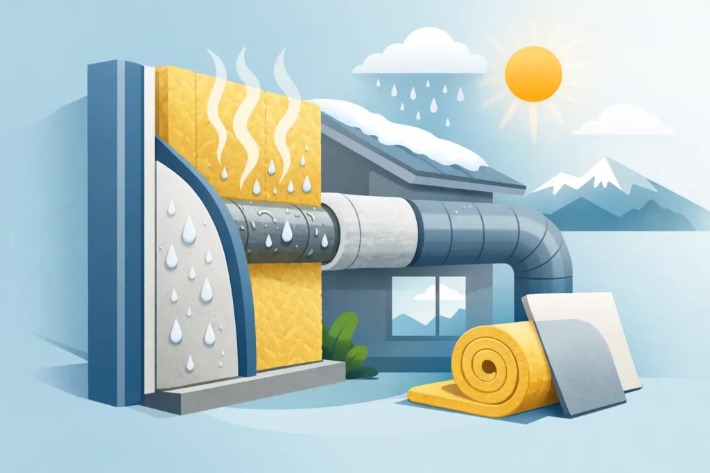 Insulation for Condensation Control That Works