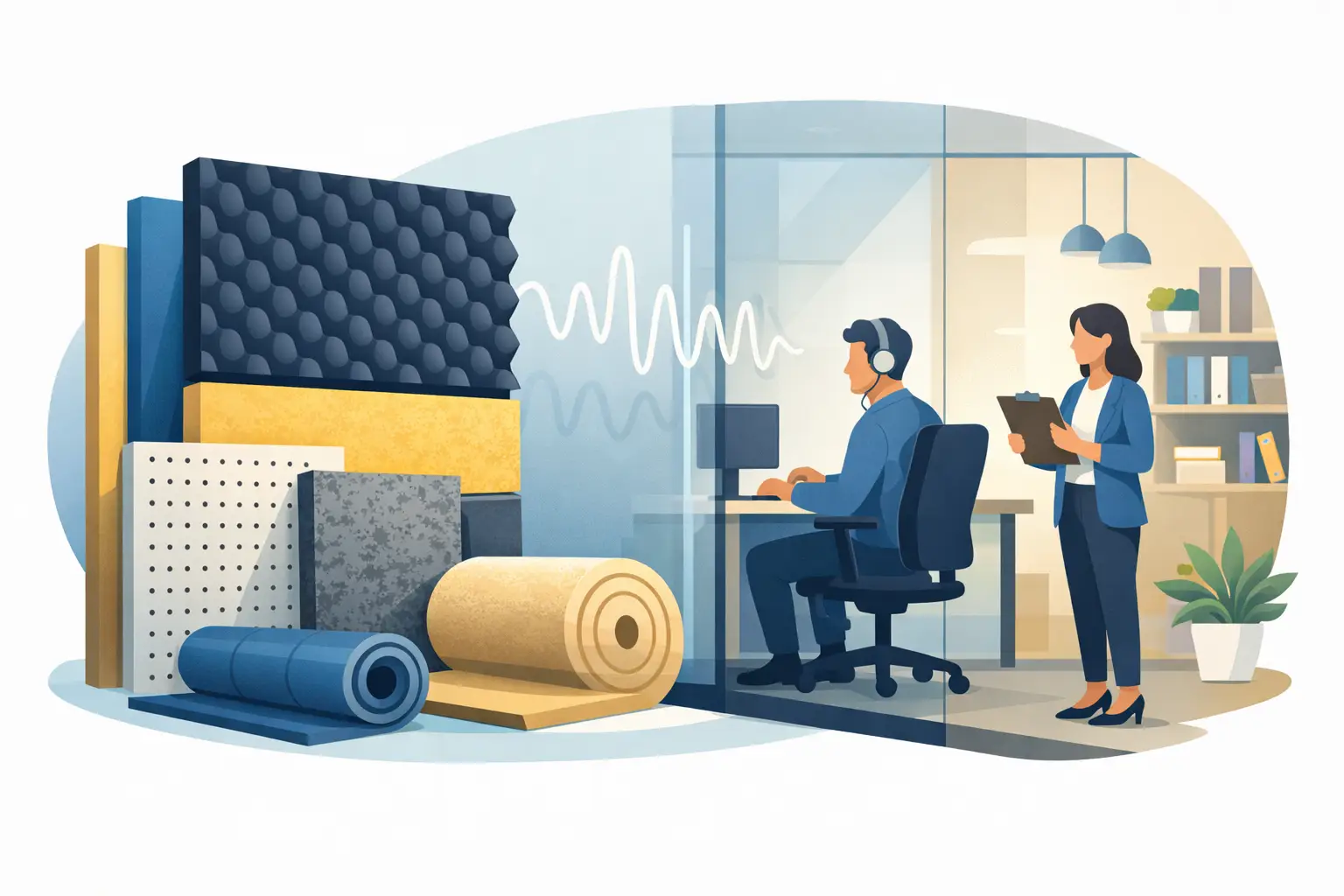 Best Materials for Office Soundproofing Compared