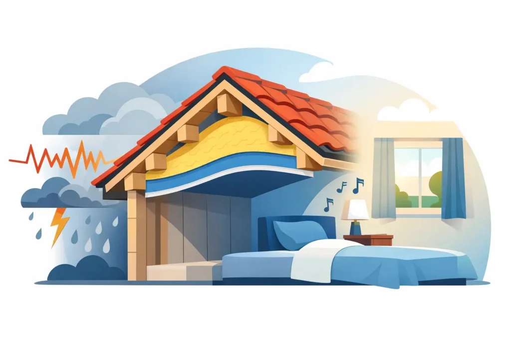 Does Roof Insulation Reduce Noise? What to Expect