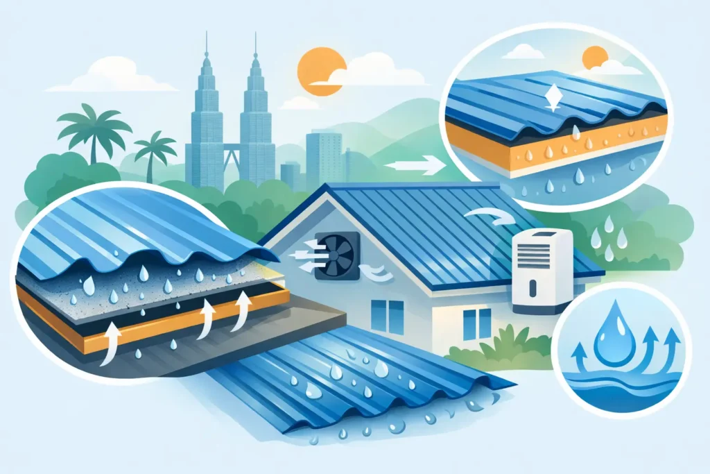 Metal Roof Condensation Solutions Malaysia