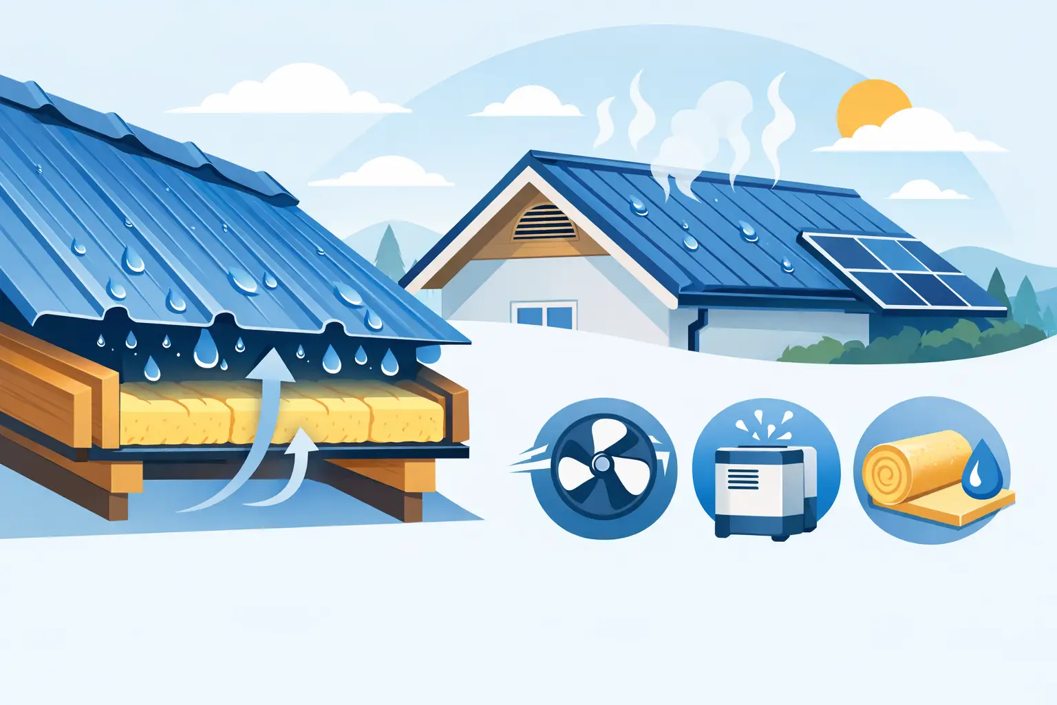 Top Solutions for Metal Roof Condensation