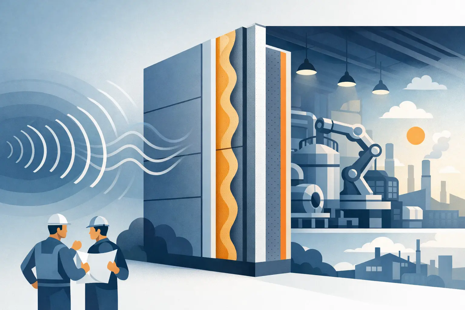 Acoustic Insulation for Factories That Performs