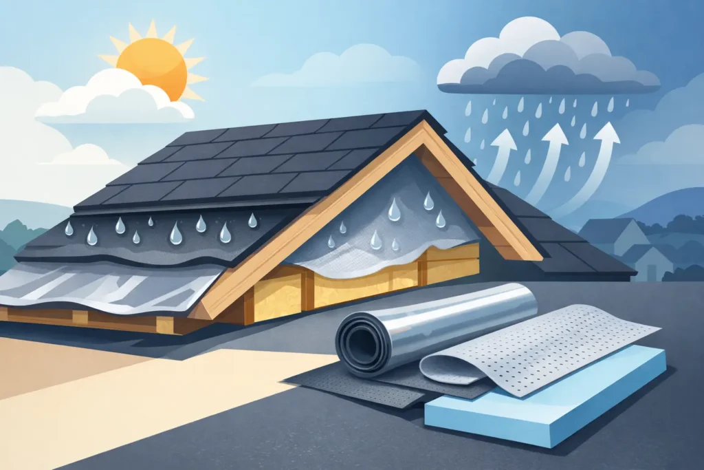 Best Condensation Control Materials for Roofs