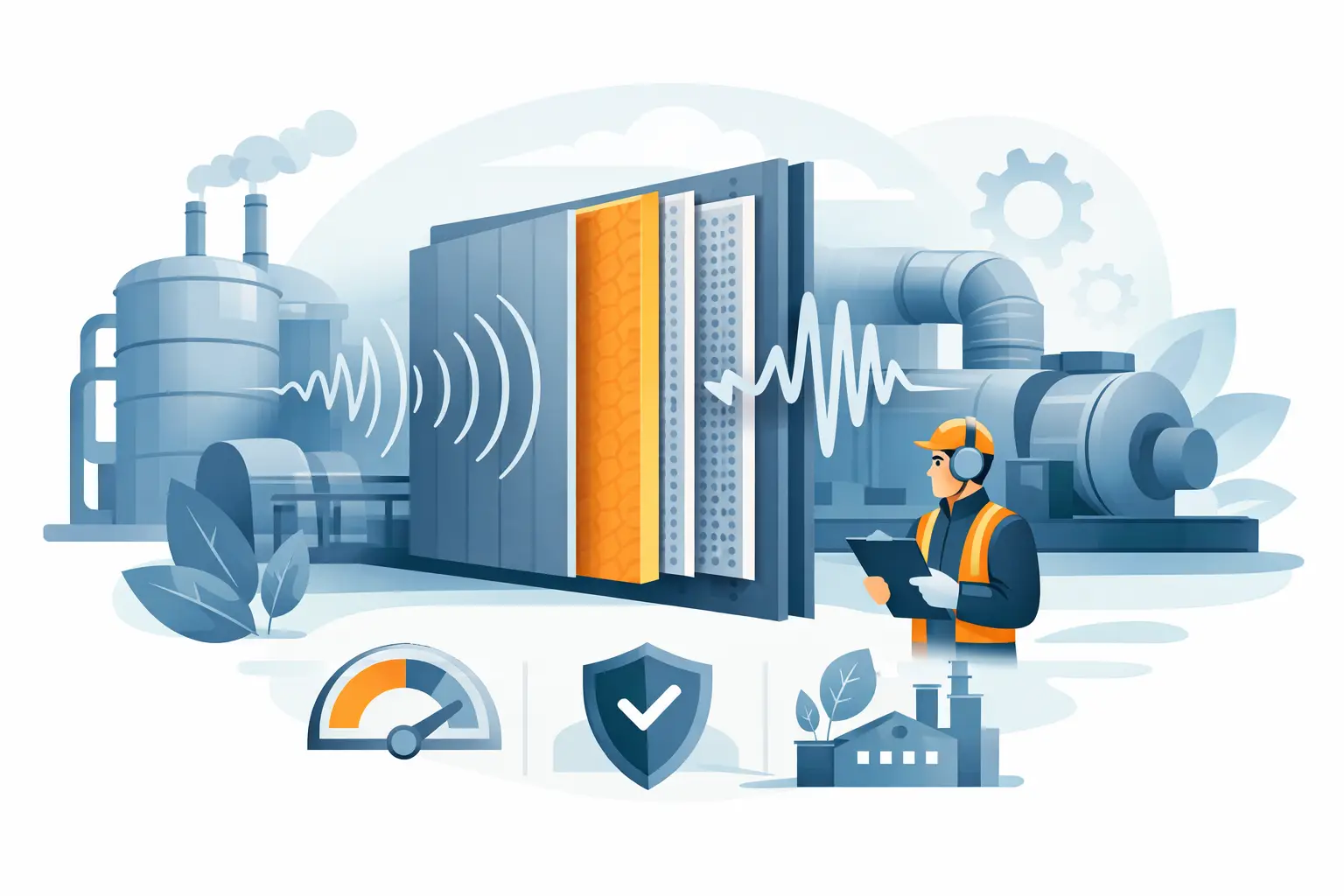 Industrial Acoustic Insulation That Solves More