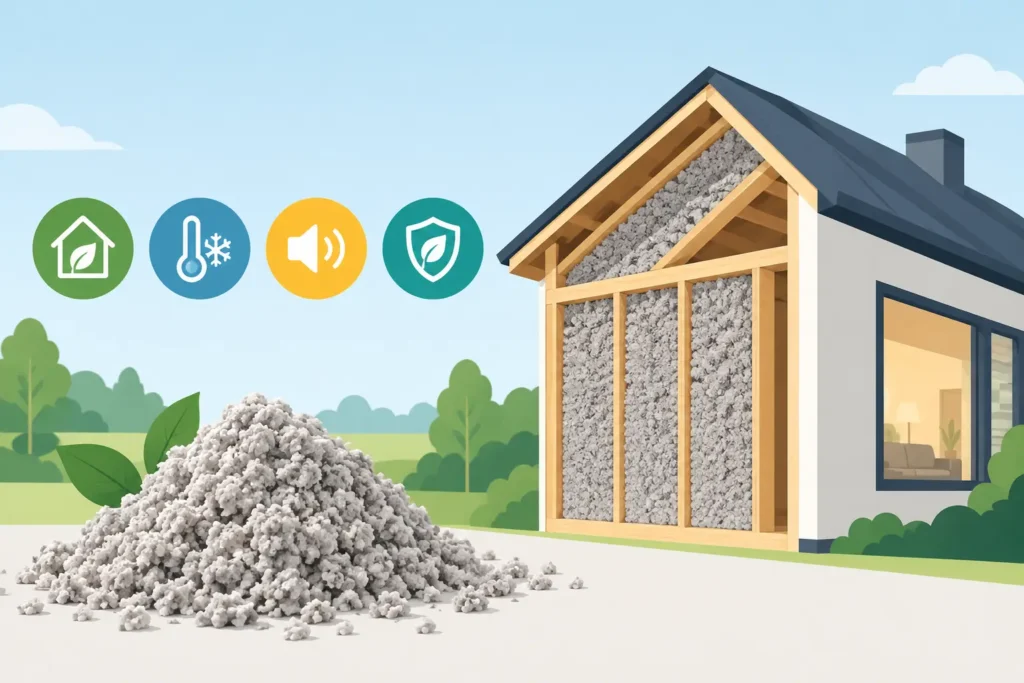 Cellulose Insulation Benefits for Better Buildings