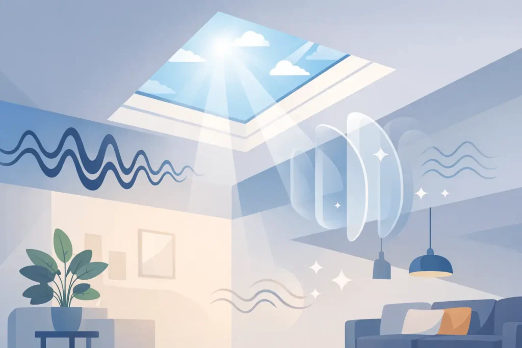 How to Reduce Skylight Noise Without Blocking Light