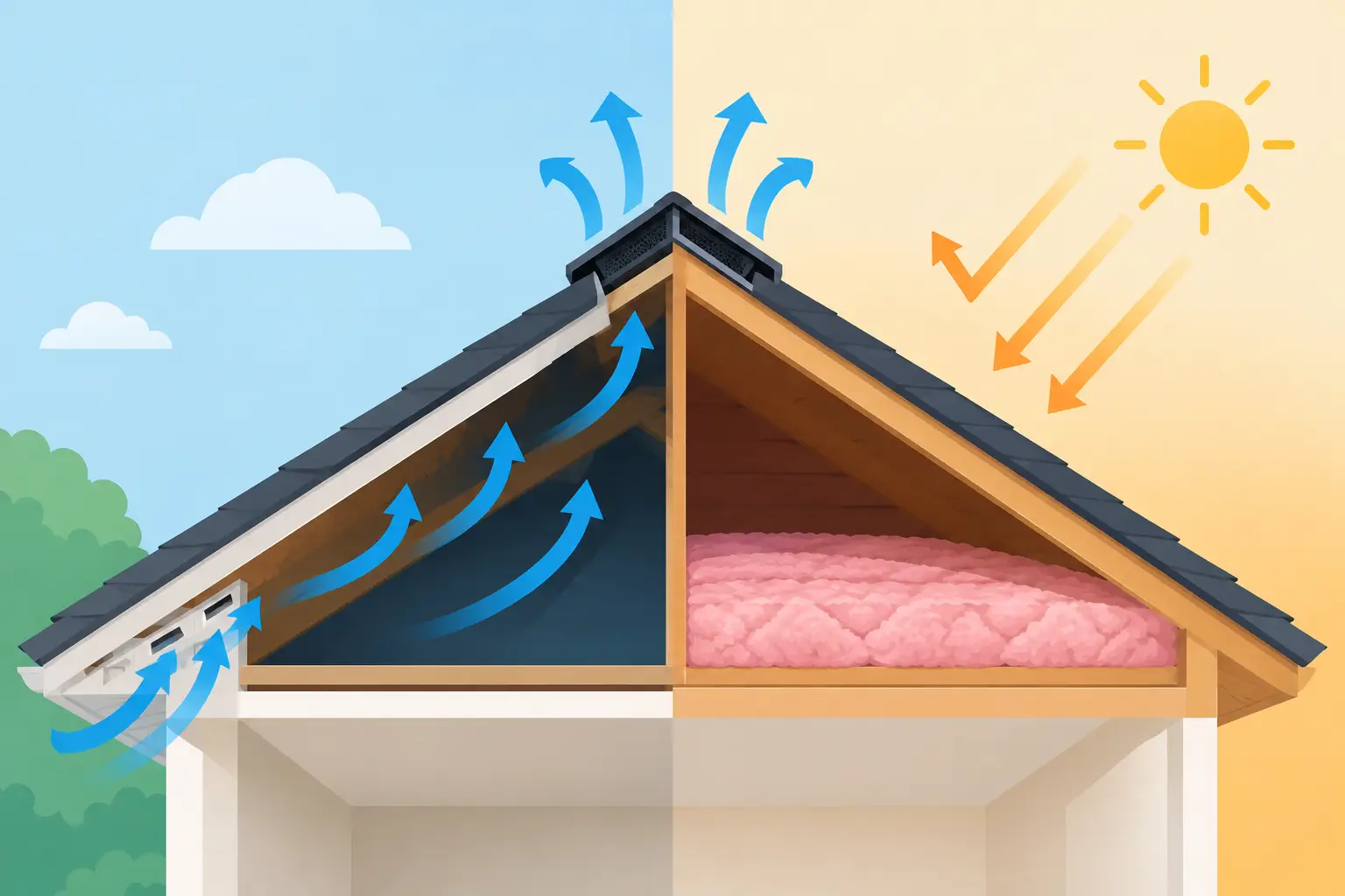 Roof Ventilation Versus Insulation Explained