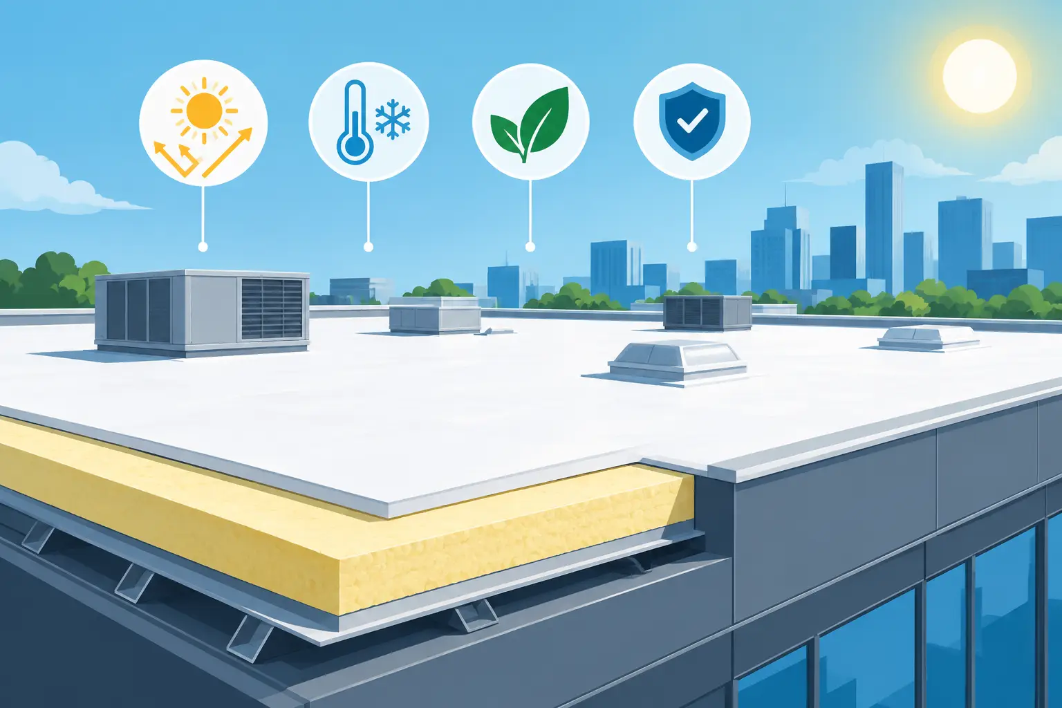 Commercial Roof Insulation That Solves More
